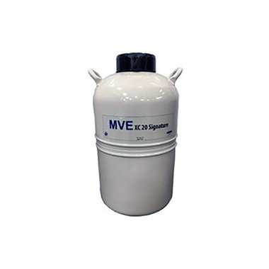 MVE XC 20 - 20.5 liter/142 day tank - holds 660 - 1/2 mL straws, bulk 840