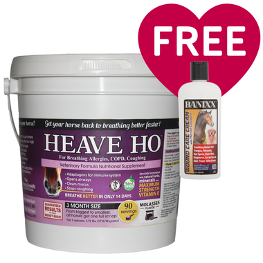 Heave Ho™ With FREE 8oz Banixx® Wound Care Cream