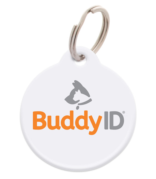 BuddyID® BuddyBadge® Collar Tag with Registration