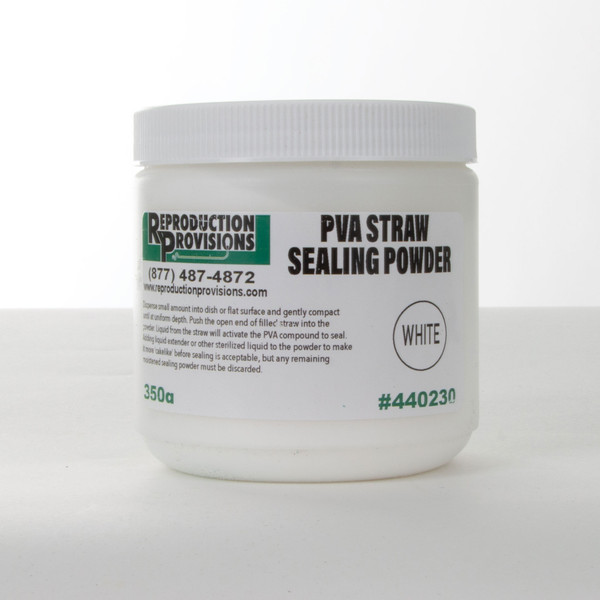 PVC Straw Sealing Powder, White