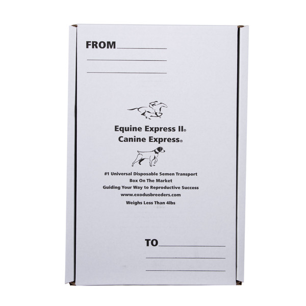 Universal Equine & Canine Express Outer Corrugated Carton