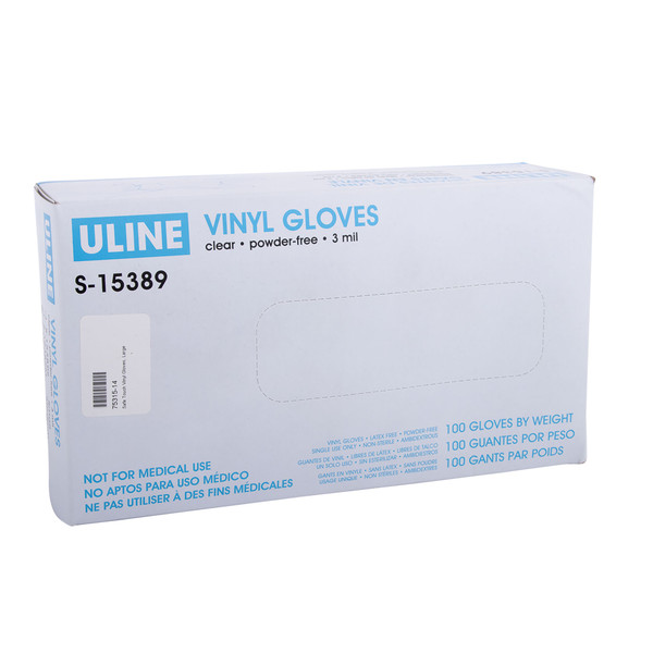 Safe Touch Vinyl Gloves Safe Touch Vinyl Gloves