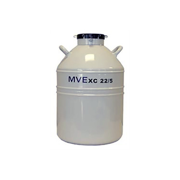 MVE XC 22/5 - 22.4 liter/40 day tank - holds 2,400 - 1/2 mL straws, bulk  3,666