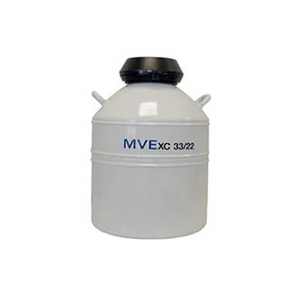 MVE XC 33/22 33.4 liter/154 day tank - holds 1260 - 1/2 mL straws, bulk 1,764