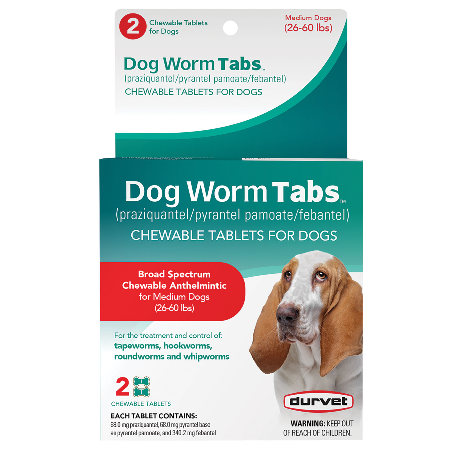 Dog Worm Tabs