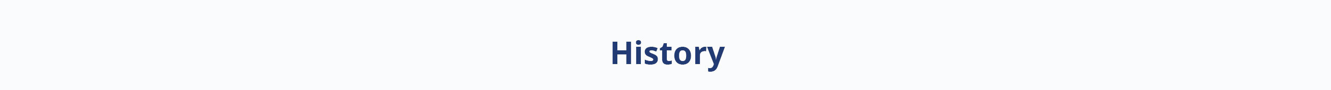 History