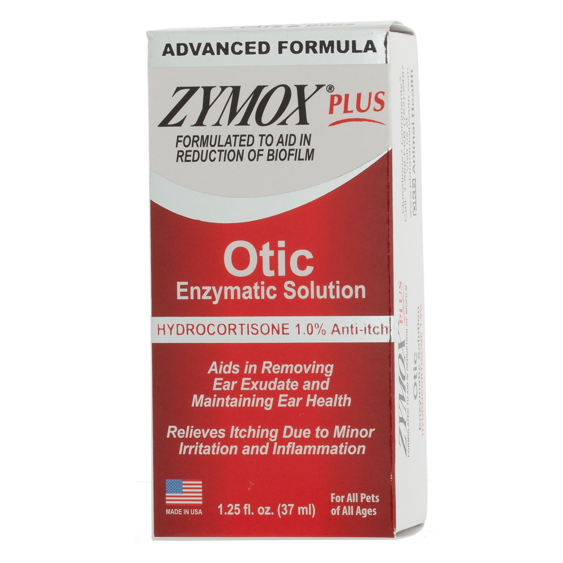 Zymox® Plus Otic-HC Enzymatic Solution - Revival Animal Health