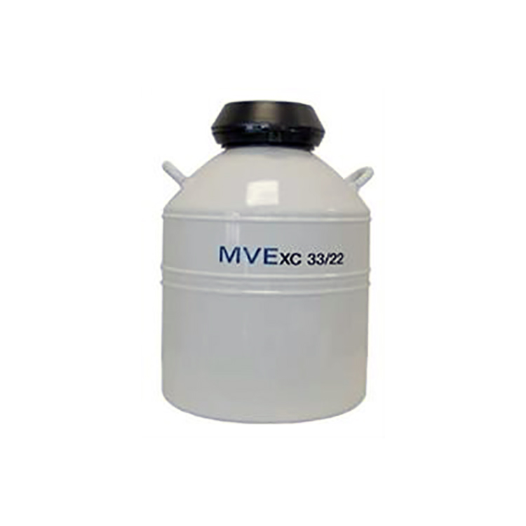 MVE XC 33/22 ?33.4 liter/154 day tank - holds 1260 - 1/2 mL straws