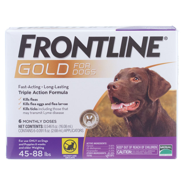 can you use frontline plus for dogs on cats