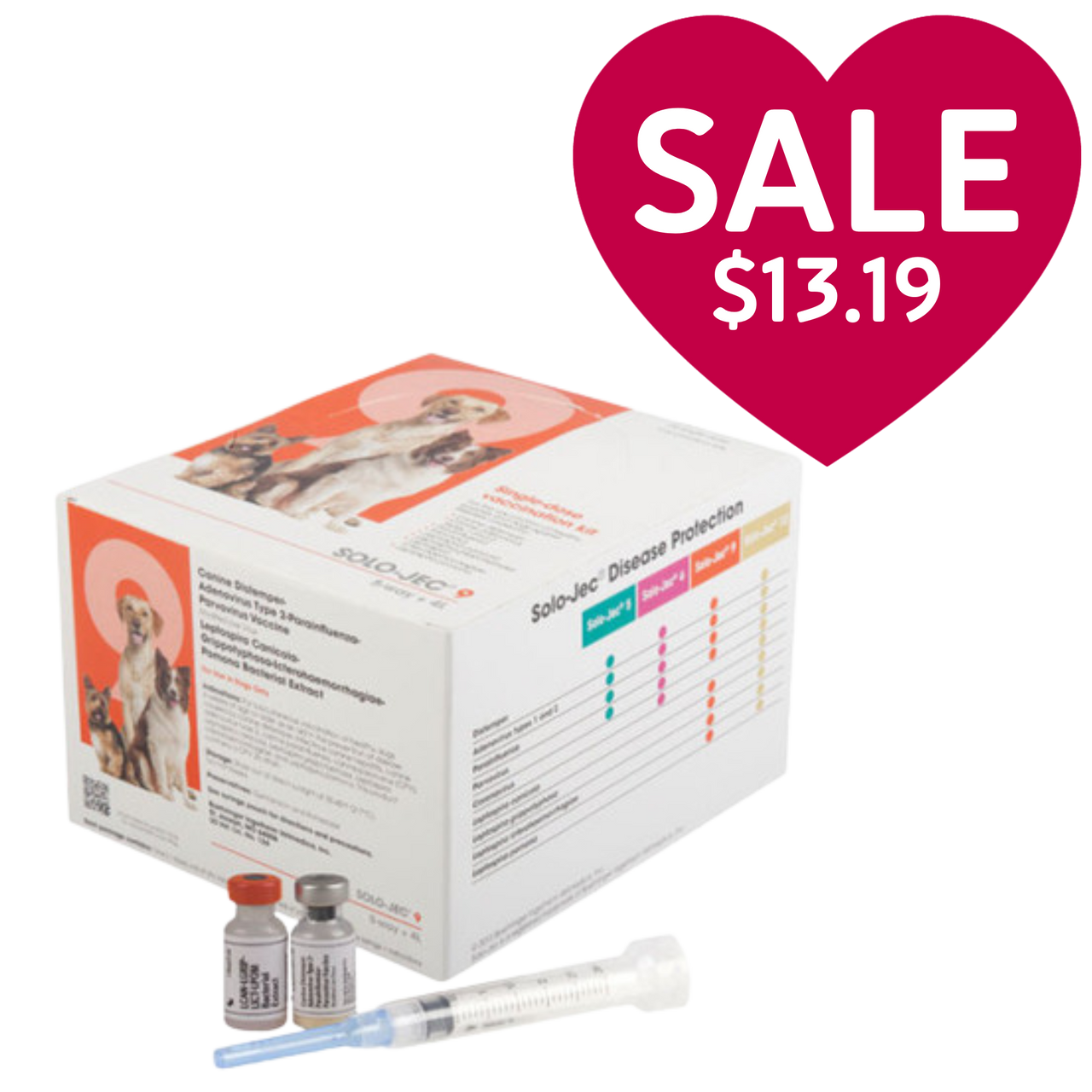 Solo-Jec® 9 Single Dose Vaccine | 9-in-1 Dog Shot | Revival