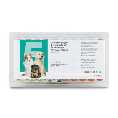 Solo-Jec 5 Vaccine for Dogs