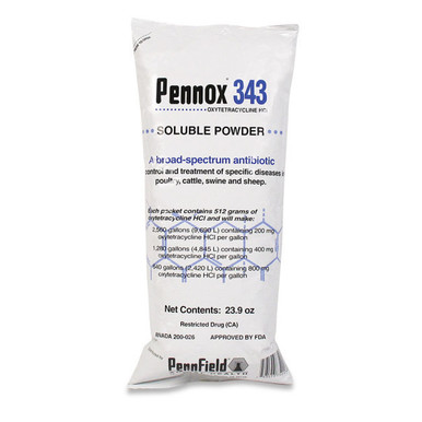 Pennox-343 Oxytetracyline HCL Soluble Powder