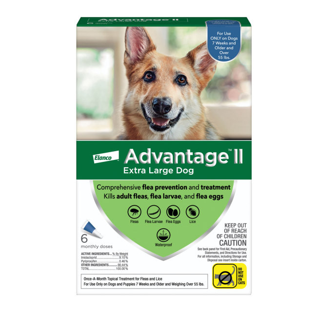 Advantage ll hot sale for dogs