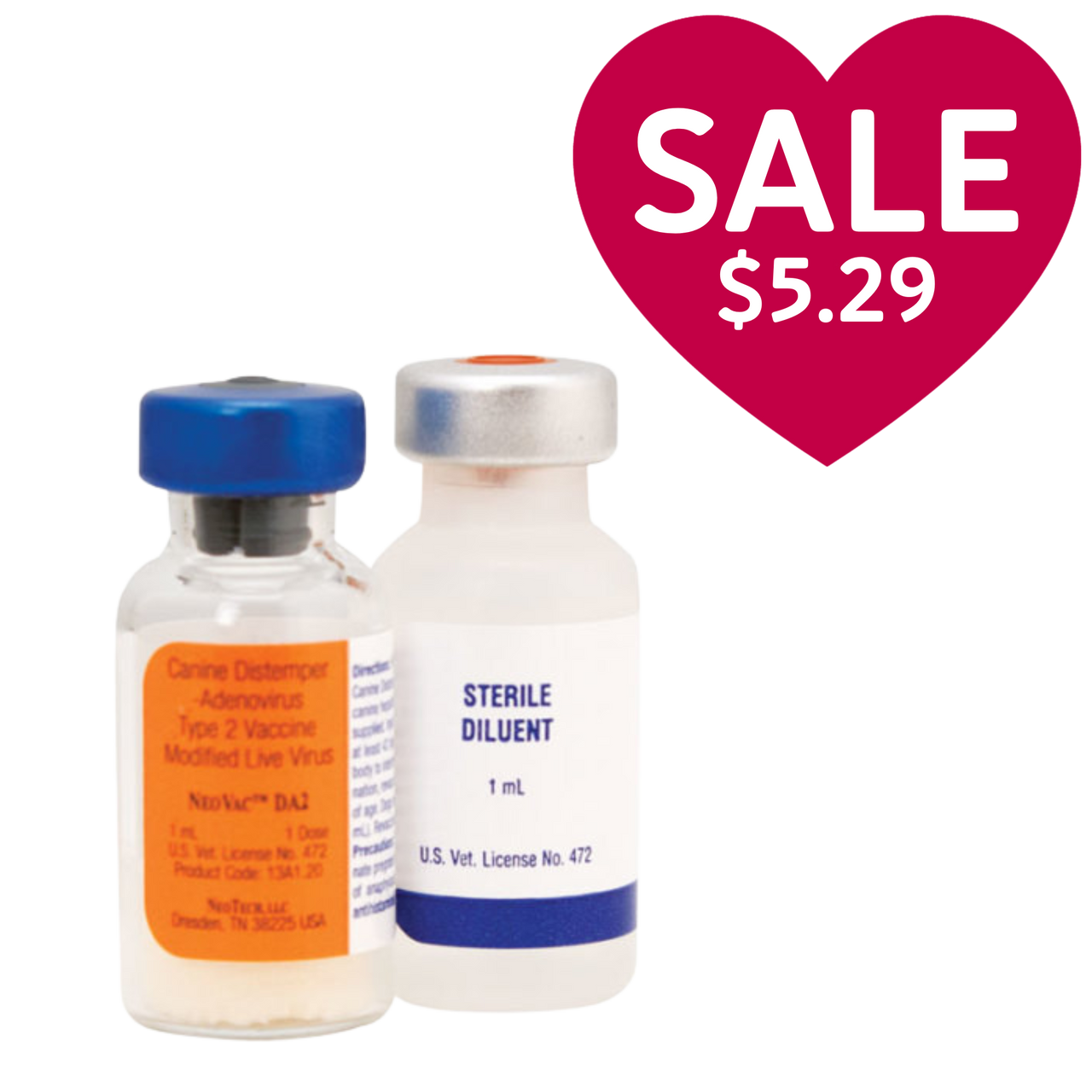 NeoVac DA2, 25x1 dose | Revival Animal Health | Buy Online
