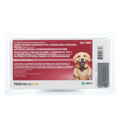 Nobivac® Canine 1-DAPPvL<sub>2</sub> 7-in-1 Dog Vaccine