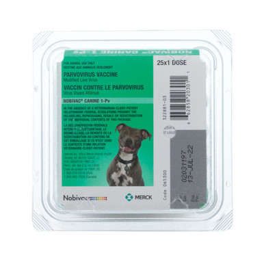 Nobivac Canine 1-Pv, 25x1d