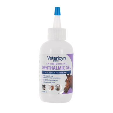 Vetericyn Antimicrobial Ophthalmic Gel for Dogs & Cats (3 oz)