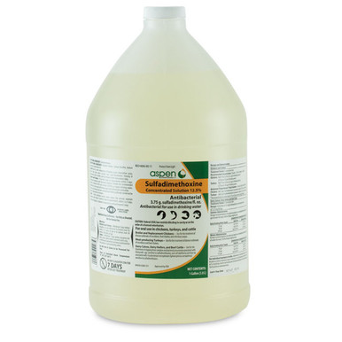 Sulfadimethoxine 12.5% Concentrated Solution