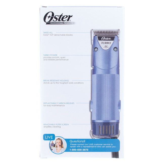 Oster® Turbo A5® 2-Speed Clippers - Revival Animal Health