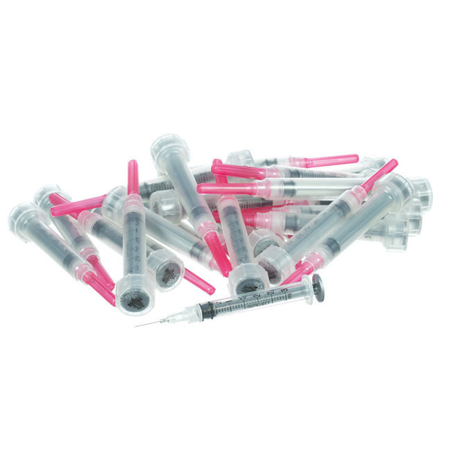 Syringe with Needle 3 cc/ml 25ga 1 Box of 100 – ThrivingPets