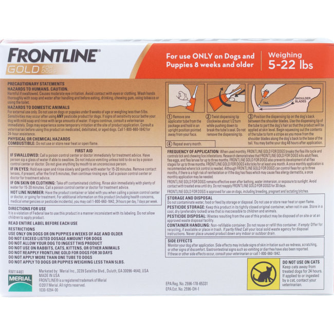 Can I Use Frontline On A Pregnant Dog