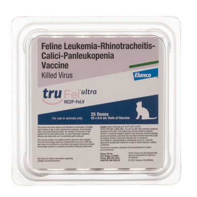 TruFel™ Ultra HC2P-FELV (Ultra Fel-O-Vax FVRCP+FELV)