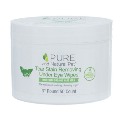 Pure and Natural Pet® Tear Stain Remover Wipes