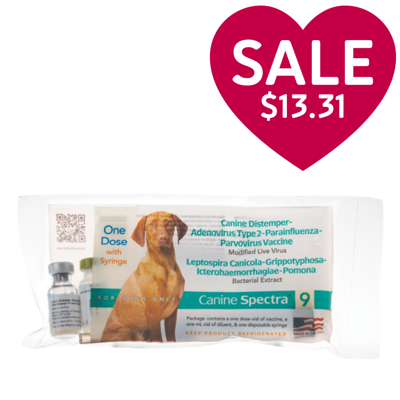 NeoPar® Parvo Vaccine for Dogs, Single Dose - Revival Animal Health