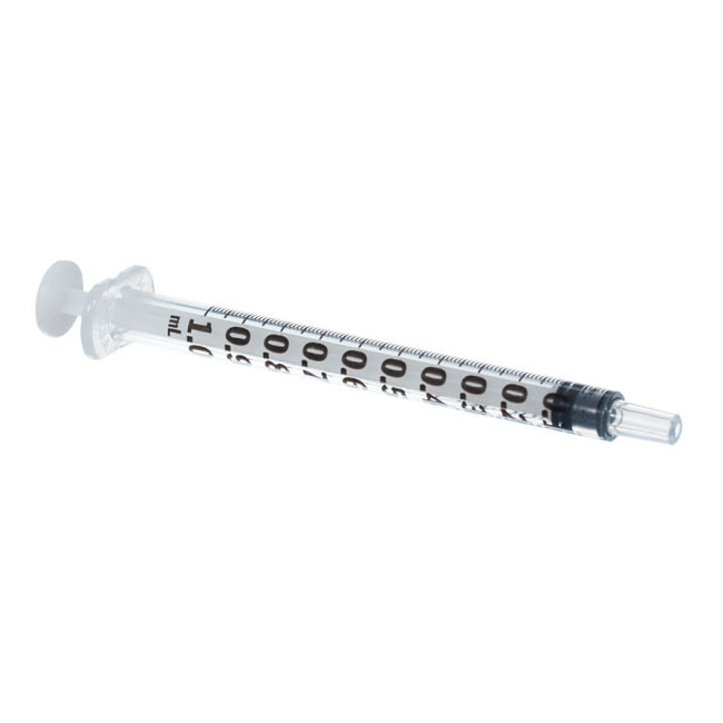 Monoject Oral Medication Syringe 1 mL, Clear (100 Count)