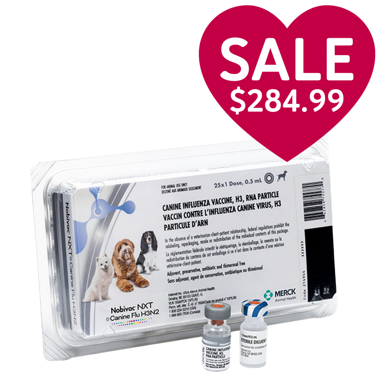 Nobivac NXT Canine Flu H3N2 | Revival Animal Health
