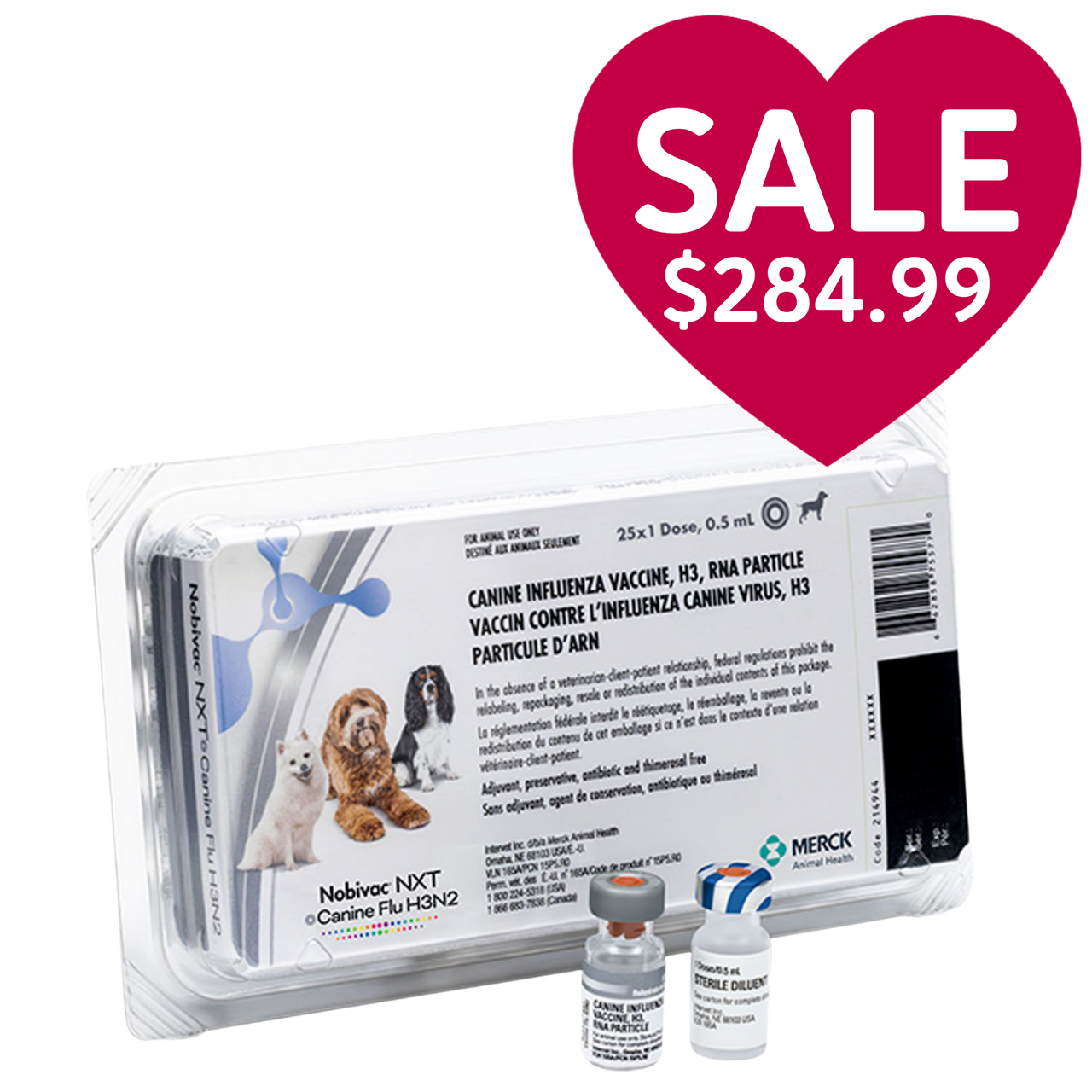 Nobivac NXT Canine Flu H3N2 | Revival Animal Health