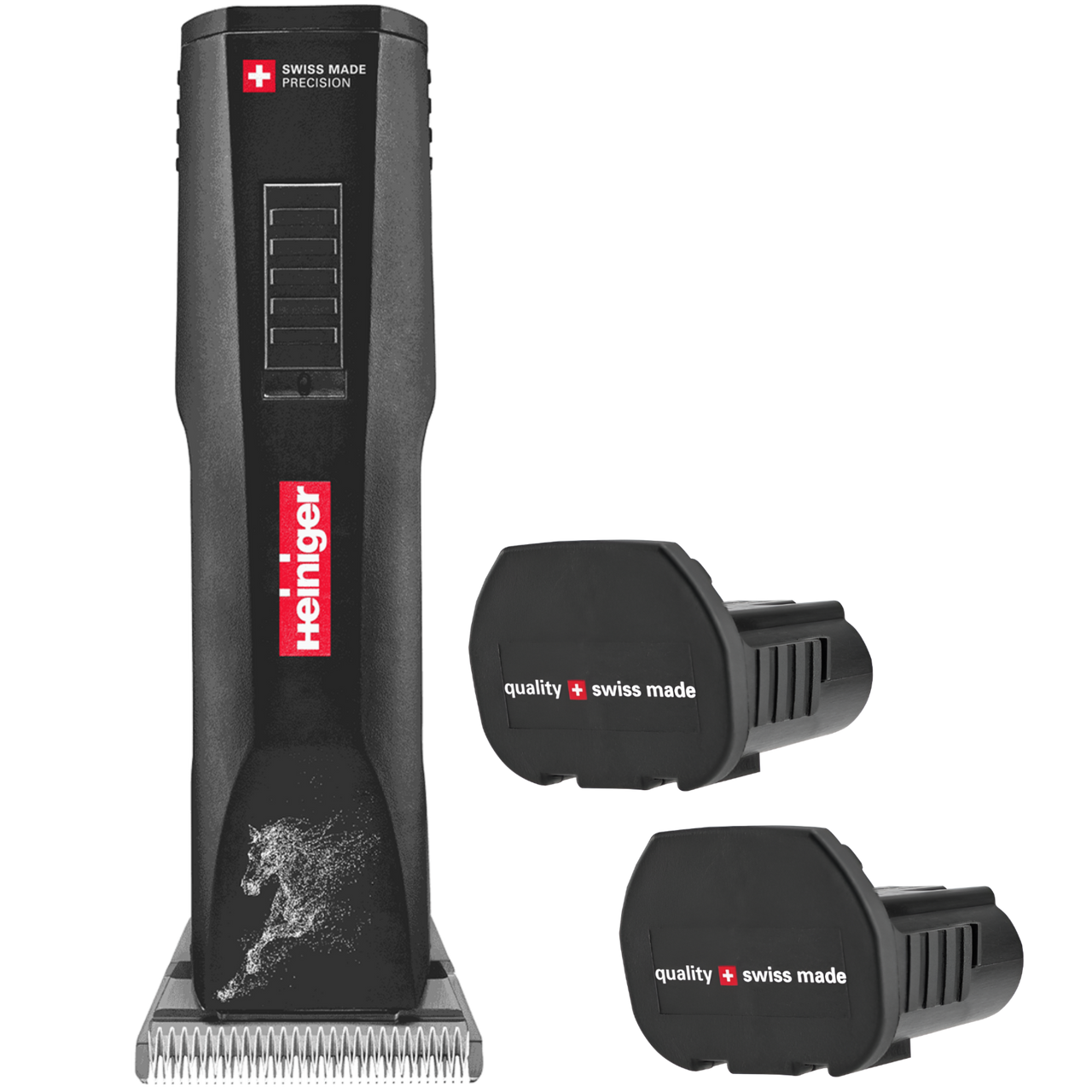 Pink Paws Saphir Cordless Clipper Two Batteries by Heiniger and