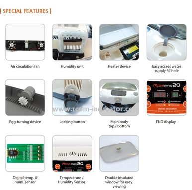 Max-20 Incubator by Rcom USA | Revival Animal Health