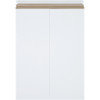 20 x 27" White Self-Seal Stayflats Plus Mailers (Case of 50)