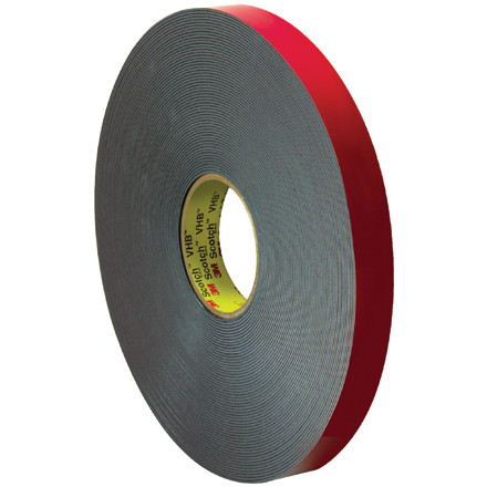 1" x 5 yds. Gray 3M 4646 VHB Tape