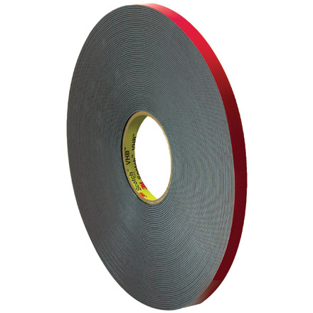 1/2" x 5 yds. Black 3M 5958FR VHB Tape