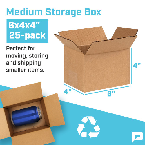 Boxes perfect for moving, storing and shipping smaller items