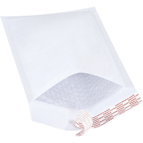 7 1/4 x 12" White (2 ) #1 Self-Seal Bubble Mailers (Case of 25)