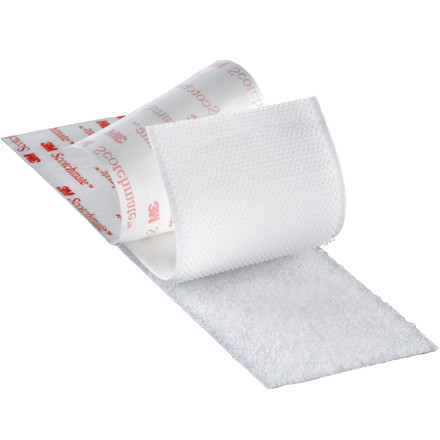 1" x 150' - Loop White 3M SJ3571 Scotchmate Fastener (Case of 3)