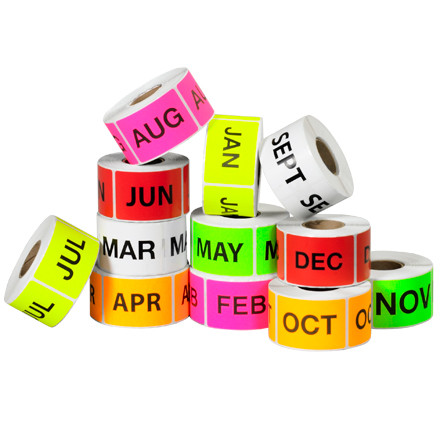 2 x 3" Easy Order Packs Months Of The Year (Case of 500)