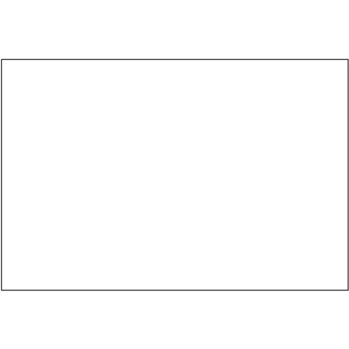 2 x 3" - Clear Removable Rectangle Labels (Roll of 500)