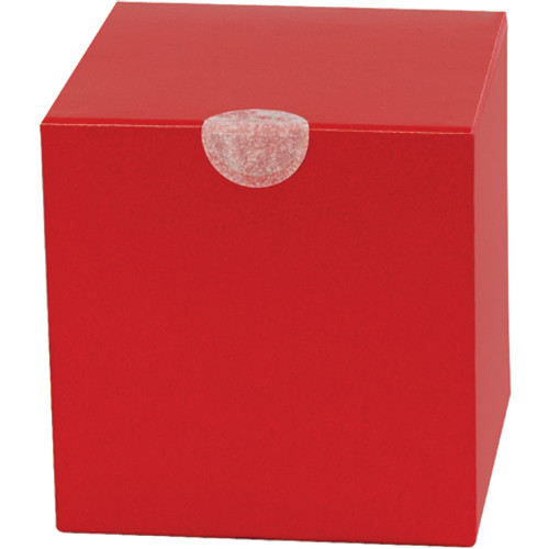 1" Frosty White Perforated Circle Paper Mailing Labels (Roll of 5000)