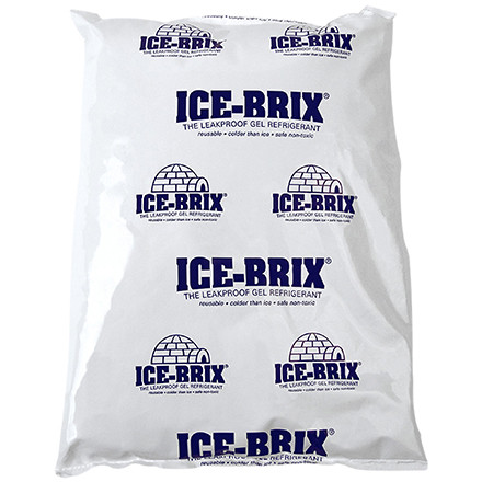 10 1/4 x 8 x 1 1/2" - 48 oz. Ice-Brix Cold Packs (Case of 6)