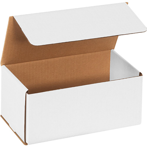 9 x 5 x 4" White Corrugated Mailers (Bundle of 50)
