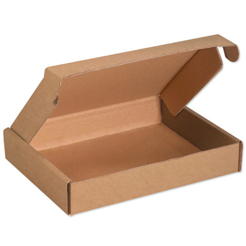 11 1/8 x 8 3/4 x 2" Kraft Deluxe Literature Mailer (Bundle of 50)