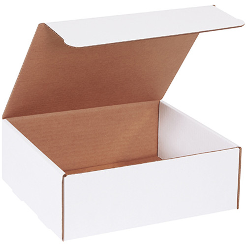 11 x 10 x 4" White Literature Mailers (Bundle of 50)