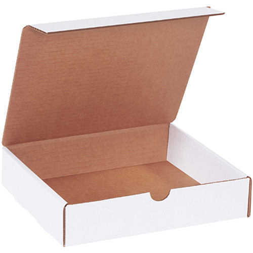 9 x 8 x 2" White Literature Mailers (Bundle of 50)