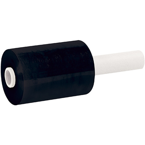 5" x 80 Gauge x 1000' Black Extended Core Bundling Film (Case of 12)
