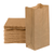 4 5/16 x 2 7/16 x 7" Kraft Grocery Bags (500-Pack)
