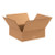 12"L x 12"W x 4"H Flat Corrugated Box, 25-Pack